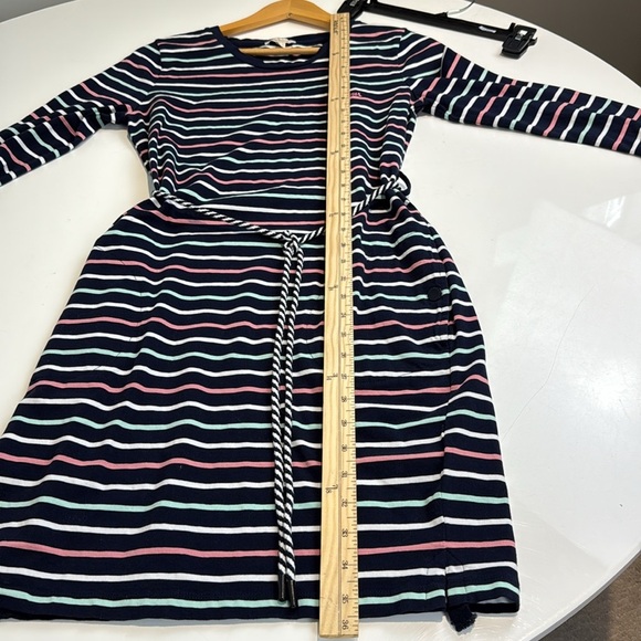 Barbour Striped Sheath Dress Crew Neck - Picture 6 of 7